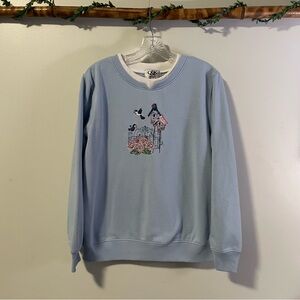 VTG Baby Blue Crewneck